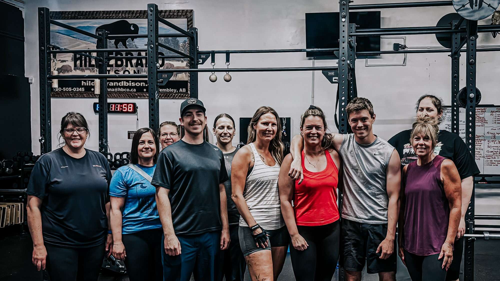 A full class at the rig
